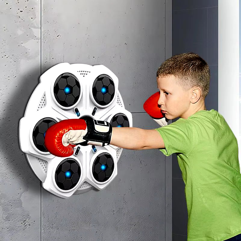 Music Boxing Machine Boxing Training Machine Punch Box Interactive Boxing Music Workout Machine Wall Boxing Punching Pad Workout