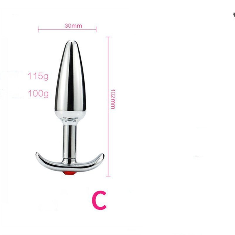 Metal Anal Toy Set for Adult Pleasure and Exploration