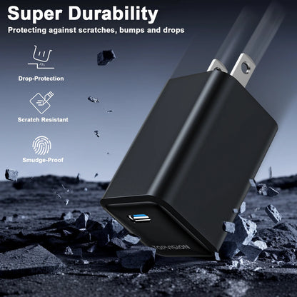 USB-C Charger Block 65W, Fast Charging Wall Charger Adapter for Apple, Android, 1 Pack