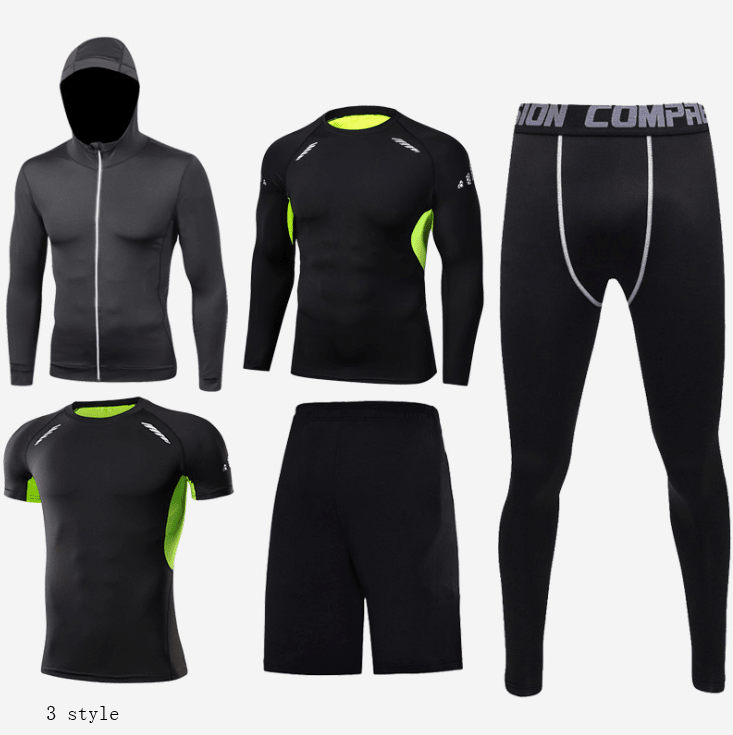 Men's Fitness Outfit Set for Gym and Running